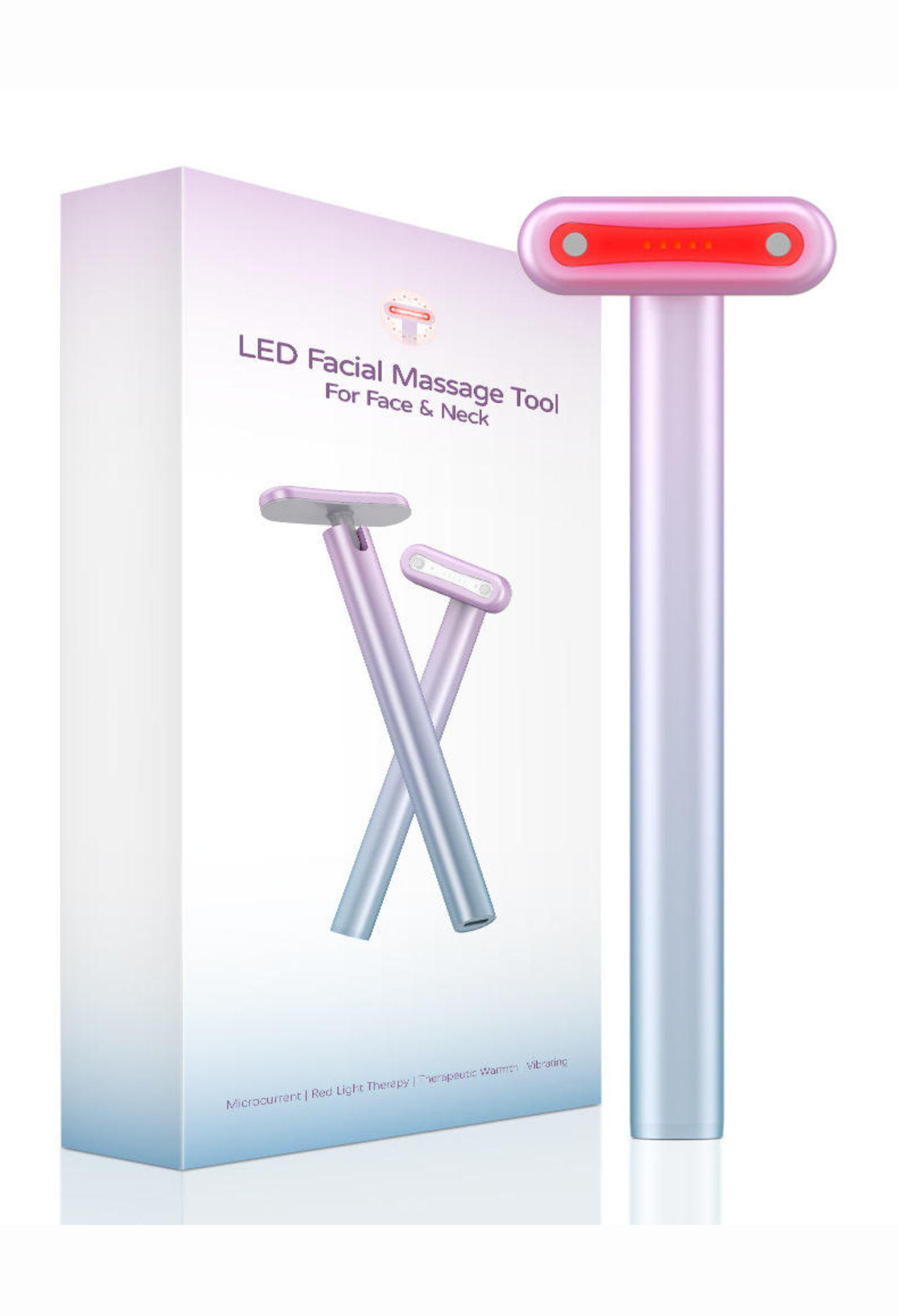 LED Gesichtsmassagegerät für Gesicht und Hals